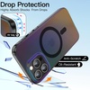 image:imageJETech Magnetic Case for iPhone 14 Pro Max Iridescent  Compatible with MagSafe Colorful Translucent Cover Cute Unique and Aesthetic DesignIridescent Black