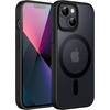 image:imageJETech Magnetic Matte Case for iPhone 13 Black  Compatible with MagSafe Translucent Matte Back Slim Shockproof ProtectionBlack
