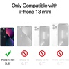 image:imageJETech Magnetic Matte Case for iPhone 13 Black  Compatible with MagSafe Translucent Matte Back Slim Shockproof ProtectionBlack