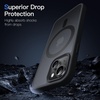 image:imageJETech Magnetic Matte Case for iPhone 13 Black  Compatible with MagSafe Translucent Matte Back Slim Shockproof ProtectionBlack