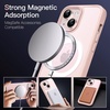 image:imageJETech Magnetic Matte Case for iPhone 13 Black  Compatible with MagSafe Translucent Matte Back Slim Shockproof ProtectionChalk Pink