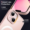 image:imageJETech Magnetic Matte Case for iPhone 13 Black  Compatible with MagSafe Translucent Matte Back Slim Shockproof ProtectionChalk Pink