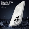 image:imageJETech Magnetic Matte Case for iPhone 13 Black  Compatible with MagSafe Translucent Matte Back Slim Shockproof ProtectionGray