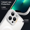 image:imageJETech Magnetic Matte Case for iPhone 13 Black  Compatible with MagSafe Translucent Matte Back Slim Shockproof ProtectionGray