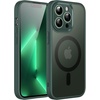image:imageJETech Magnetic Matte Case for iPhone 13 Black  Compatible with MagSafe Translucent Matte Back Slim Shockproof ProtectionMidnight Green