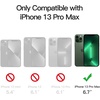 image:imageJETech Magnetic Matte Case for iPhone 13 Black  Compatible with MagSafe Translucent Matte Back Slim Shockproof ProtectionMidnight Green