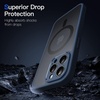 image:imageJETech Magnetic Matte Case for iPhone 13 Black  Compatible with MagSafe Translucent Matte Back Slim Shockproof ProtectionNavy