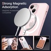 image:imageJETech Magnetic Matte Case for iPhone 13 Black  Compatible with MagSafe Translucent Matte Back Slim Shockproof ProtectionPink
