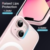 image:imageJETech Magnetic Matte Case for iPhone 13 Black  Compatible with MagSafe Translucent Matte Back Slim Shockproof ProtectionPink
