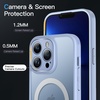 image:imageJETech Magnetic Matte Case for iPhone 13 Black  Compatible with MagSafe Translucent Matte Back Slim Shockproof ProtectionSky Blue