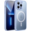 image:imageJETech Magnetic Matte Case for iPhone 13 Black  Compatible with MagSafe Translucent Matte Back Slim Shockproof ProtectionSky Blue