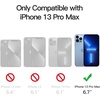 image:imageJETech Magnetic Matte Case for iPhone 13 Black  Compatible with MagSafe Translucent Matte Back Slim Shockproof ProtectionSky Blue