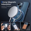 image:imageJETech Magnetic Matte Case for iPhone 13 Black  Compatible with MagSafe Translucent Matte Back Slim Shockproof ProtectionStorm Blue