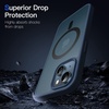 image:imageJETech Magnetic Matte Case for iPhone 13 Black  Compatible with MagSafe Translucent Matte Back Slim Shockproof ProtectionStorm Blue