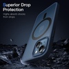 image:imageJETech Magnetic Matte Case for iPhone 13 Black  Compatible with MagSafe Translucent Matte Back Slim Shockproof ProtectionStorm Blue