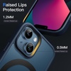 image:imageJETech Magnetic Matte Case for iPhone 13 Black  Compatible with MagSafe Translucent Matte Back Slim Shockproof ProtectionStorm Blue