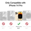 image:imageJETech Magnetic Matte Case for iPhone 14 Plus Black  Compatible with MagSafe Translucent Matte Back Slim Shockproof ProtectionBeige