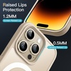 image:imageJETech Magnetic Matte Case for iPhone 14 Plus Black  Compatible with MagSafe Translucent Matte Back Slim Shockproof ProtectionBeige