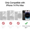image:imageJETech Magnetic Matte Case for iPhone 14 Plus Black  Compatible with MagSafe Translucent Matte Back Slim Shockproof ProtectionBlack
