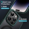 image:imageJETech Magnetic Matte Case for iPhone 14 Plus Black  Compatible with MagSafe Translucent Matte Back Slim Shockproof ProtectionDark Green