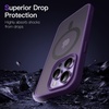 image:imageJETech Magnetic Matte Case for iPhone 14 Plus Black  Compatible with MagSafe Translucent Matte Back Slim Shockproof ProtectionDeep Purple