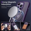image:imageJETech Magnetic Matte Case for iPhone 14 Plus Black  Compatible with MagSafe Translucent Matte Back Slim Shockproof ProtectionDeep Purple
