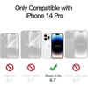 image:imageJETech Magnetic Matte Case for iPhone 14 Plus Black  Compatible with MagSafe Translucent Matte Back Slim Shockproof ProtectionGray