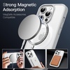 image:imageJETech Magnetic Matte Case for iPhone 14 Plus Black  Compatible with MagSafe Translucent Matte Back Slim Shockproof ProtectionGray