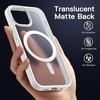 image:imageJETech Magnetic Matte Case for iPhone 14 Plus Black  Compatible with MagSafe Translucent Matte Back Slim Shockproof ProtectionStarlight
