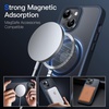 image:imageJETech Magnetic Matte Case for iPhone 14 Plus Black  Compatible with MagSafe Translucent Matte Back Slim Shockproof ProtectionStorm Blue