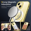 image:imageJETech Magnetic Matte Case for iPhone 14 Plus Black  Compatible with MagSafe Translucent Matte Back Slim Shockproof ProtectionYellow