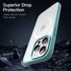 image:imageJETech Magnetic Matte Case for iPhone 15 Plus Black  Compatible with MagSafe Translucent Matte Back Slim Shockproof ProtectionBright Blue