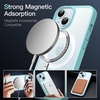 image:imageJETech Magnetic Matte Case for iPhone 15 Plus Black  Compatible with MagSafe Translucent Matte Back Slim Shockproof ProtectionBright Blue