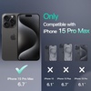 image:imageJETech Magnetic Matte Case for iPhone 15 Plus Black  Compatible with MagSafe Translucent Matte Back Slim Shockproof ProtectionDark Green