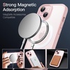 image:imageJETech Magnetic Matte Case for iPhone 15 Plus Black  Compatible with MagSafe Translucent Matte Back Slim Shockproof ProtectionPink