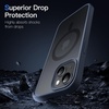 image:imageJETech Magnetic Matte Case for iPhone 15 Plus Black  Compatible with MagSafe Translucent Matte Back Slim Shockproof ProtectionStorm Blue