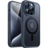 image:imageJETech Magnetic Matte Case for iPhone 15 Plus Black  Compatible with MagSafe Translucent Matte Back Slim Shockproof ProtectionStorm Blue