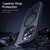 image:imageJETech Magnetic Matte Case for iPhone 15 Plus Black  Compatible with MagSafe Translucent Matte Back Slim Shockproof ProtectionStorm Blue