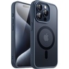 image:imageJETech Magnetic Matte Case for iPhone 15 Plus Black  Compatible with MagSafe Translucent Matte Back Slim Shockproof ProtectionStorm Blue