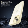 image:imageJETech Magnetic Matte Case for iPhone 15 Plus Black  Compatible with MagSafe Translucent Matte Back Slim Shockproof ProtectionYellow