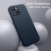 image:imageJETech Magnetic Silicone Case for iPhone 13 Black  Compatible with MagSafe Silky Soft Touch Full Camera Lens Protection Shock Absorbing Phone CoverNavy