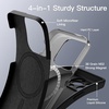 image:imageJETech Magnetic Silicone Case for iPhone 13 Pro Black  Compatible with MagSafe Silky Soft Touch Full Camera Lens Protection Shock Absorbing Phone Cover