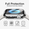 image:imageJETech Plated Case for Apple Watch Series 1110 46mm Gold  Builtin Tempered Glass Screen Protector Metallic Finish High Touch Sensitivity Full ProtectionSilver