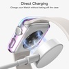 image:imageJETech Plated Case for Apple Watch Series 1110 46mm Gold  Builtin Tempered Glass Screen Protector Metallic Finish High Touch Sensitivity Full ProtectionColorful