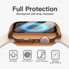 image:imageJETech Plated Case for Apple Watch Series 1110 46mm Gold  Builtin Tempered Glass Screen Protector Metallic Finish High Touch Sensitivity Full ProtectionCopper Rose Gold