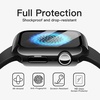 image:imageJETech Plated Case for Apple Watch Series 1110 46mm Gold  Builtin Tempered Glass Screen Protector Metallic Finish High Touch Sensitivity Full ProtectionBlack