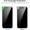 image:imageJETech Privacy Screen Protector for iPhone 14 Plus 2Pack  FullCoverage Tempered Glass EdgetoEdge Protection AntiSpy CaseFriendly HD CleariPhone 14 Pro Max