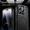 image:imageJETech Rugged Magnetic Case for iPhone 14 Pro Max Black  Compatible with MagSafe DualLayer Protection HeavyDuty Shockproof Phone CoverBlack
