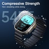 image:imageJETech Screen Protector for Apple Watch Ultra 321 49mm 3Pack  Tempered Glass Protection HD Clear AntiScratch DesignClear