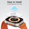 image:imageJETech Screen Protector for Apple Watch Ultra 321 49mm 3Pack  Tempered Glass Protection HD Clear AntiScratch DesignClear